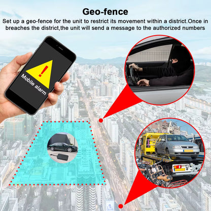 Car GPS Tracker 4G LTE Vehicle Tracker Cut off Oil Engine Motorcycle GPS Locator Tracking Device Waterproof IPX6 Free APP Track
