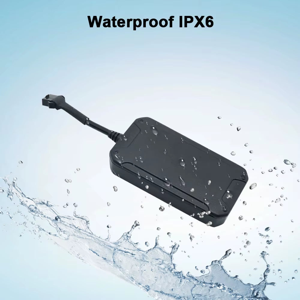Car GPS Tracker 4G LTE Vehicle Tracker Cut off Oil Engine Motorcycle GPS Locator Tracking Device Waterproof IPX6 Free APP Track